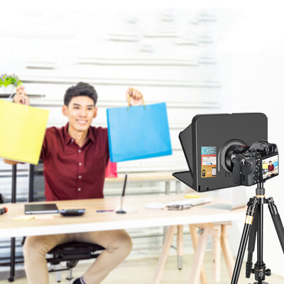TC7 Folding Portable Mobile Phone Large Screen Teleprompter