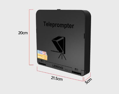 TC7 Folding Portable Mobile Phone Large Screen Teleprompter