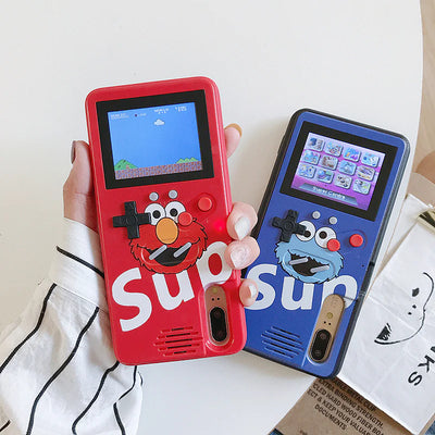 Retro Gameboy Phone Case Retro Gameboy-style phone case with classic button design.