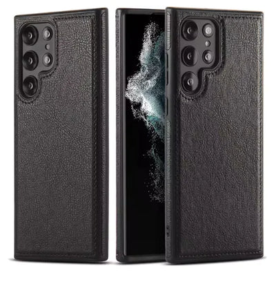 PU Leather Phone Case PU leather phone case providing sleek and durable protection.