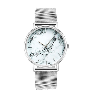 Rose Gold Marble Women Watch