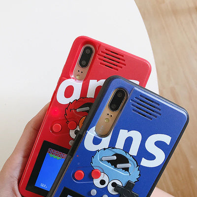  Retro Gameboy Phone Case Retro Gameboy-style phone case with classic button design.