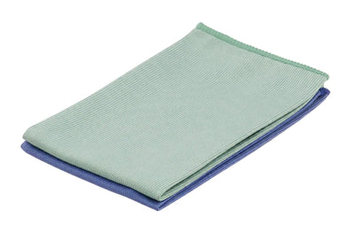 Superio Microfiber Glass Cleaning Cloth Mirror & Window Miracle Cloth Lint & Streak Free Washable Large Eco-Friendly for Electronics Cars Tv Screens Glasses... Cleans with Plain Water (14x16 2)