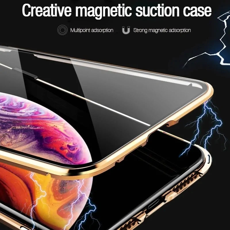Magnetic Phone Case Magnetic phone case with snap-on design