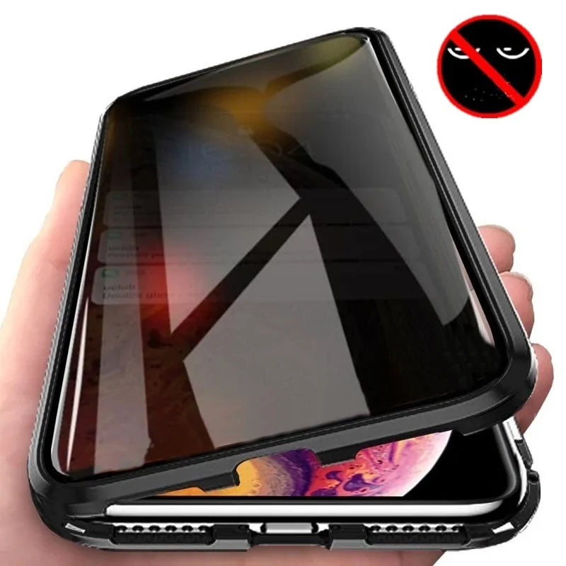 Magnetic Phone Case Magnetic phone case with snap-on design