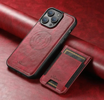 Plug-in Card Phone Case Wireless Charging